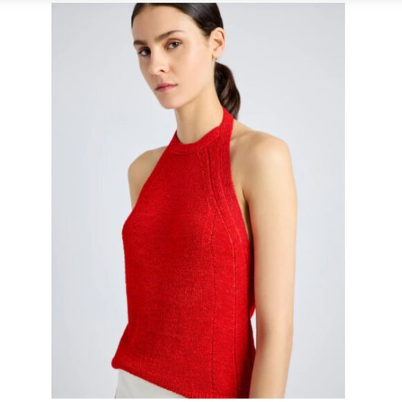 Proenza Schouler Leona Top in Viscose Ribbon Knit - Picture 9 of 16